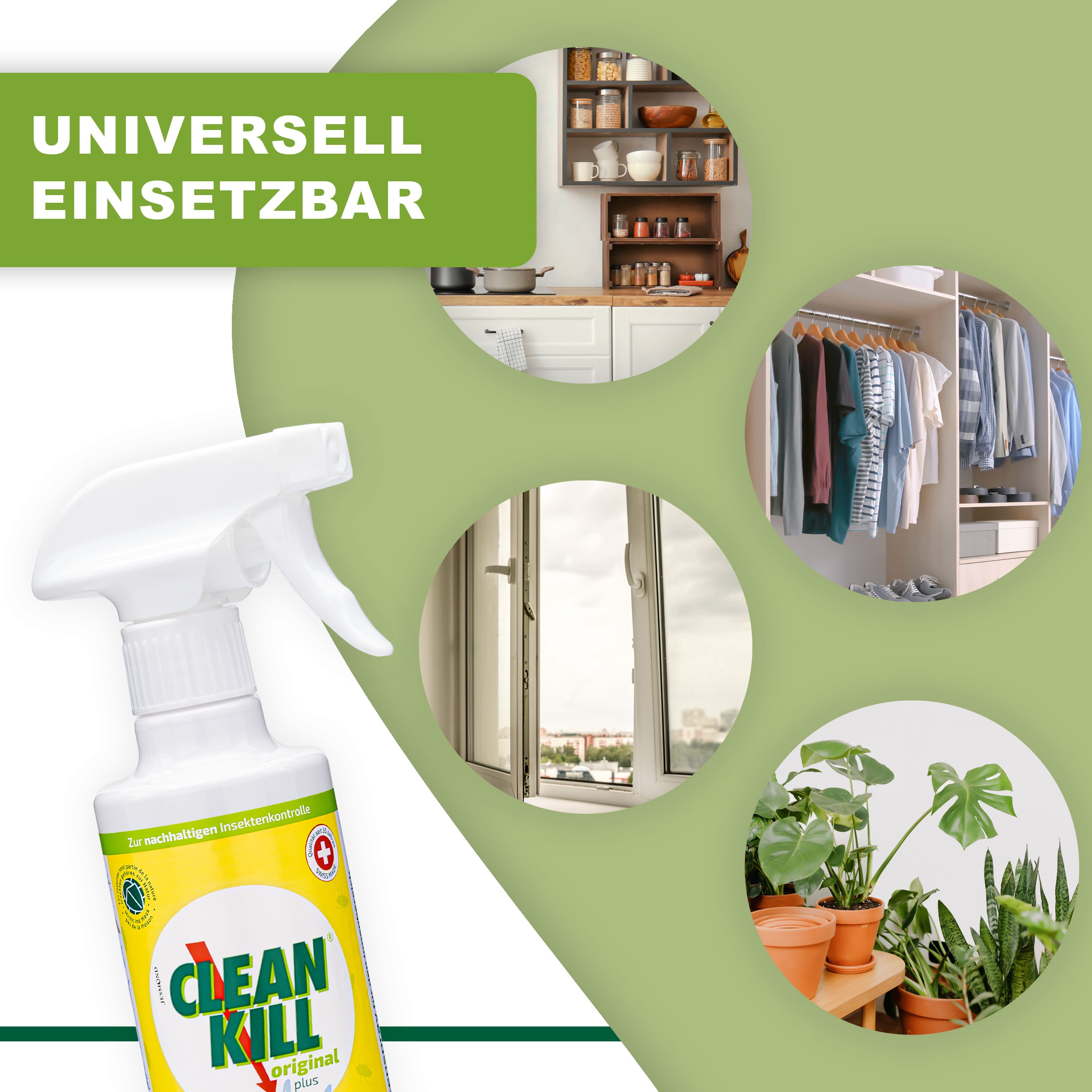 Clean Kill Original Insektenspray für den Innenbereich
