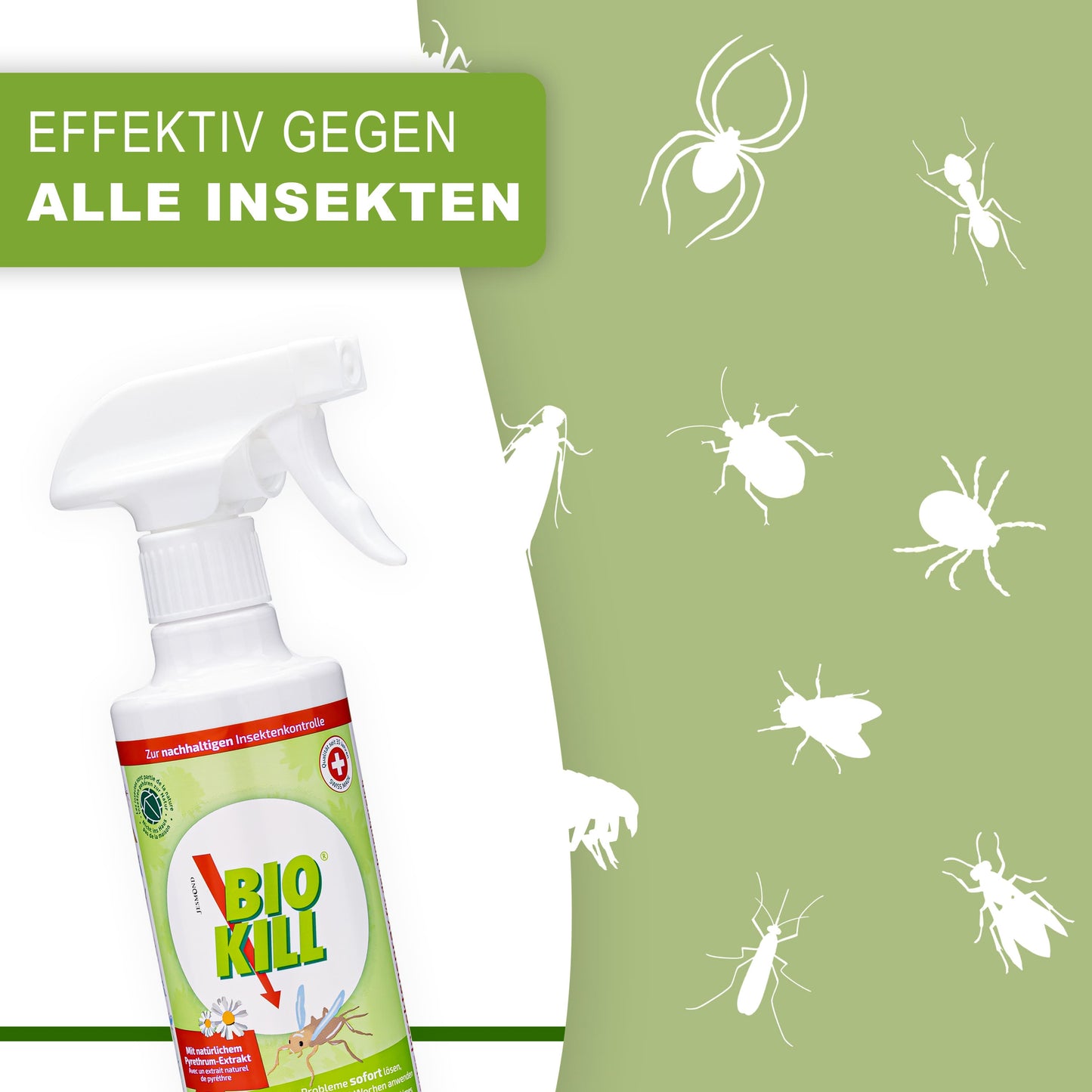BIO KILL Insektenspray 100% pflanzlicher Wirkstoff