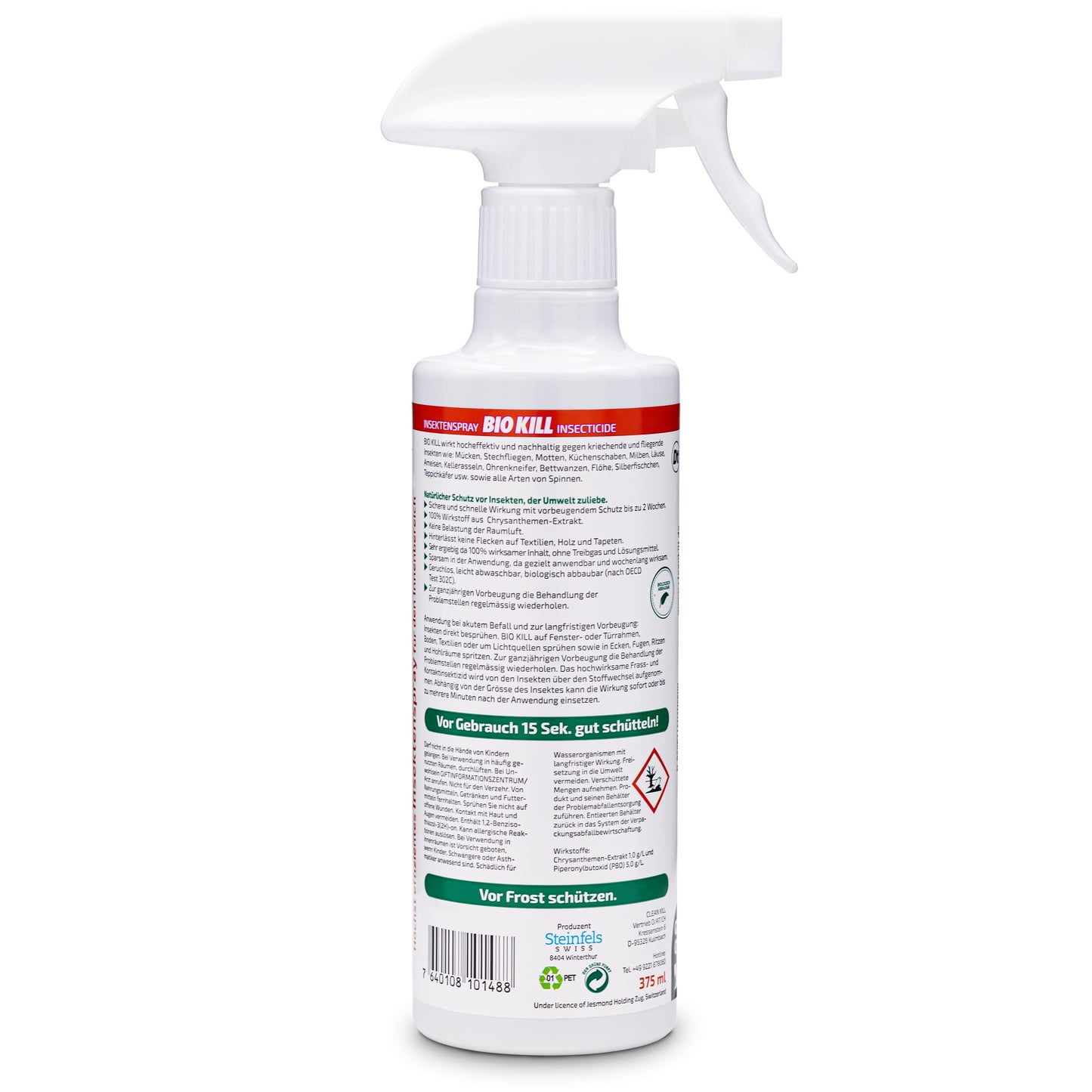 BIO KILL Insektenspray 100% pflanzlicher Wirkstoff