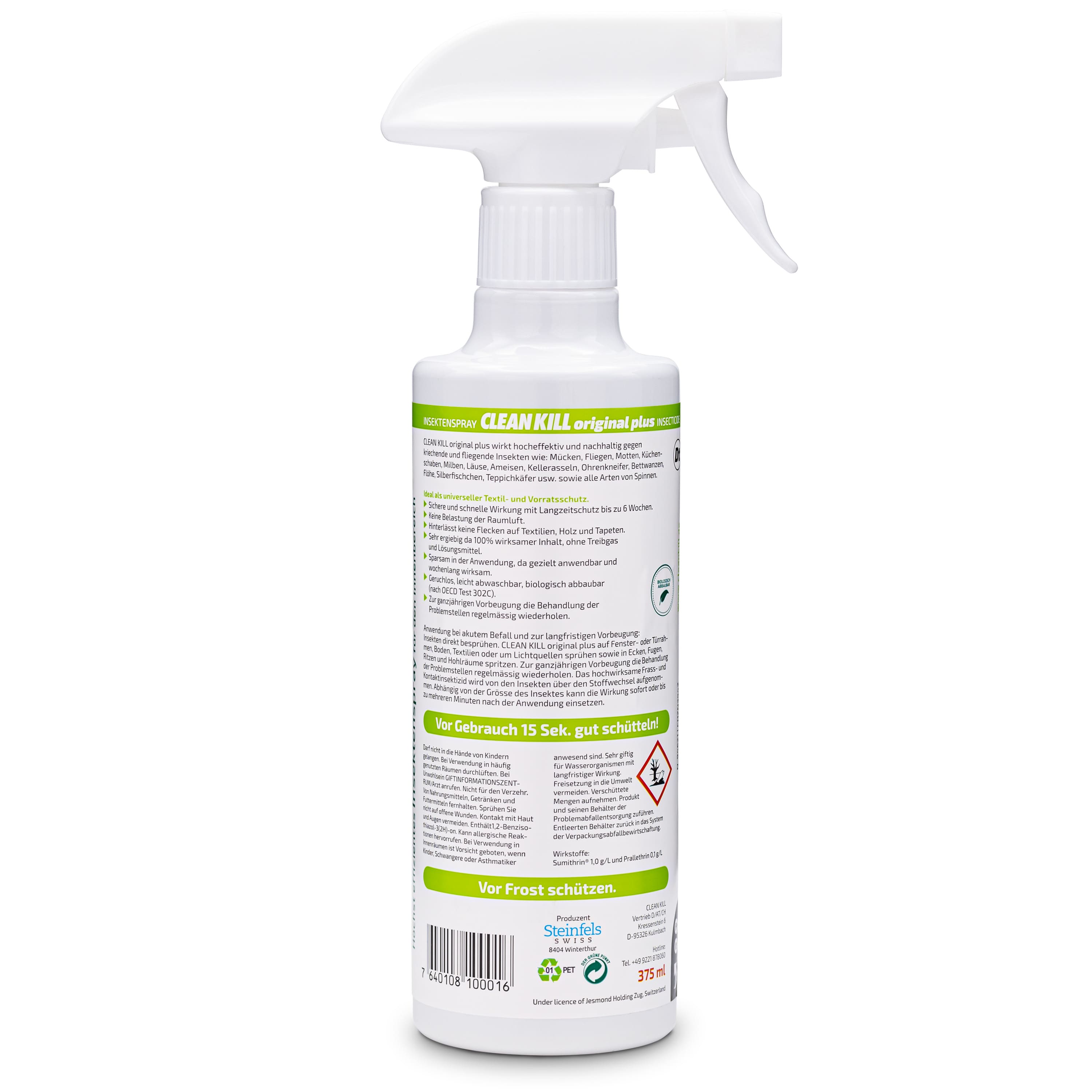 Clean Kill Original Insektenspray für den Innenbereich