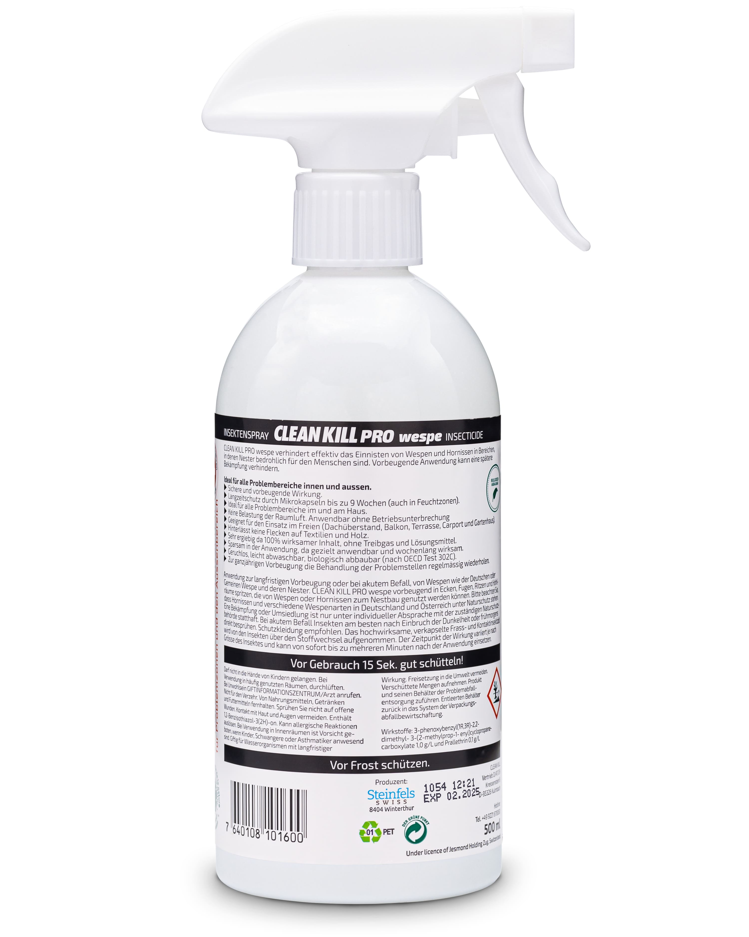 Clean Kill Pro Wespenspray für innen und außen